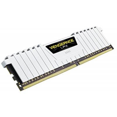 Модуль памяти для компьютера DDR4 16GB (2x8GB) 3200 MHz LPX White CORSAIR (CMK16GX4M2B3200C16W)