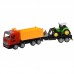 Машинка енерціонная Same Toy Super Combination Самоскид червоний з бульдозером 98-89Ut-1