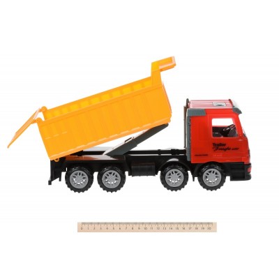 Машинка енерціонная Same Toy Super Combination Самоскид червоний з бульдозером 98-89Ut-1