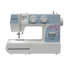 Швейна машина LEADER VS 525, електромех., 70Вт, 22 шв.оп., петля напівавтомат, білий + голубий
