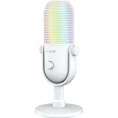 Мікрофон геймінговий Razer Seiren V3 Chroma, Uni, RGB, USB-A, 2м, білий