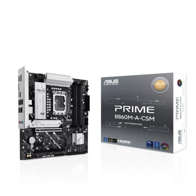 Материнcька плата ASUS PRIME B860M-A-CSM s1851 B860 4xDDR5 M.2 DP HDMI mATX Материнcька плата ASUS PRIME B860M-A-CSM s1851 B860 4xDDR5 M.2 DP HDMI mATX