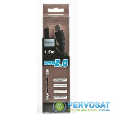 Дата кабель USB2.0 AM - Micro USB B, blister Viewcon (VW 010)