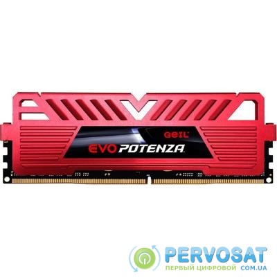 Модуль памяти для компьютера DDR4 16GB 3200 MHz POTENZA Red GEIL (GPR416GB3200C16BSC)