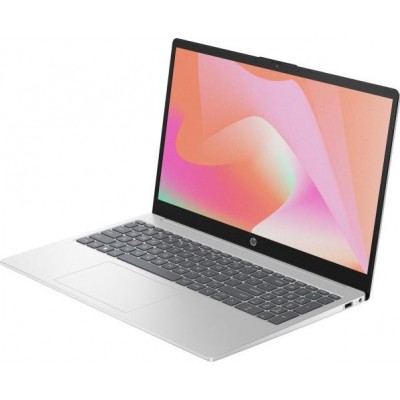 Ноутбук HP 15-fc0027ua 15.6&quot; FHD IPS AG, AMD R3-7320U, 8GB, F512GB, UMA, DOS, сріблястий