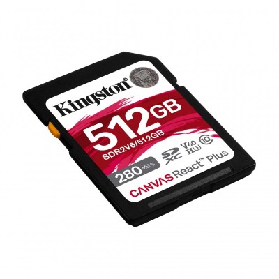 Карта пам'яті Kingston SD 512GB C10 UHS-II U3 R280/W150MB/s