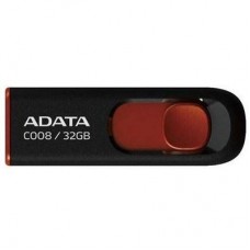 USB флеш накопичувач ADATA 32Gb C008 black+red (AC008-32G-RKD) USB флеш накопичувач ADATA 32Gb C008 black+red (AC008-32G-RKD)