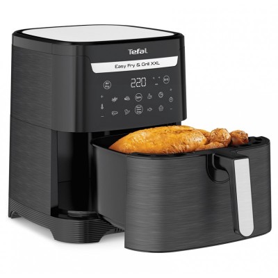 Мультипіч Tefal EasyFry&amp;Grill XXL, 1830Вт, чаша-6.5л, сенсорне керув., 8 програм, пластик, чорний