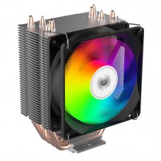 Процесорний кулер  2E GAMING Air Cool AC90D4-ARGB, LGA1851, 1700, 1200, 1366, 115x, AM5, AM4, AM3, AM3+, 4pin PWM, TDP 130W