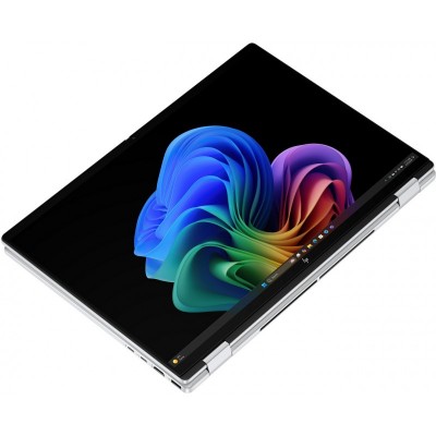 Ноутбук HP OmniBook X Flip x360 16-as0007ua 16" WUXGA IPS Touch, Intel U5-226V, 16GB, F512GB, UMA, Win11, сріблястий