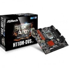 Материнская плата ASRock H110M-DVS R3.0 Материнская плата ASRock H110M-DVS R3.0