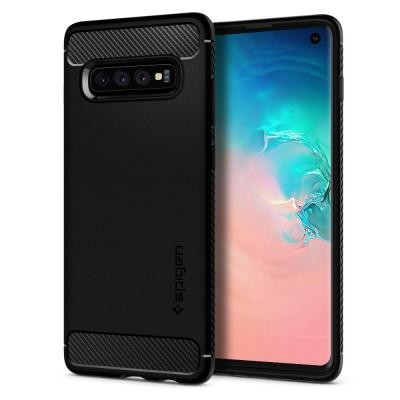 Чехол для моб. телефона Spigen Galaxy S10 Rugged Armor Matte Black (605CS25800)