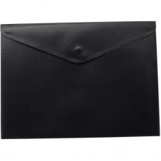 Папка - конверт BUROMAX А4, with a button, black (BM.3925-01) Папка - конверт BUROMAX А4, with a button, black (BM.3925-01)
