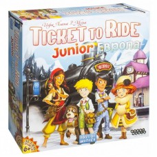 Настільна гра Hobby World Ticket to Ride Junior: Європа 6+ (1867) Настільна гра Hobby World Ticket to Ride Junior: Європа 6+ (1867)