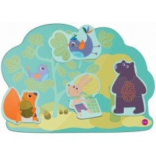 Настінна іграшка Oribel Veritiplay Веселий кролик та його друзі OR800-90001 Настінна іграшка Oribel Veritiplay Веселий кролик та його друзі OR800-90001