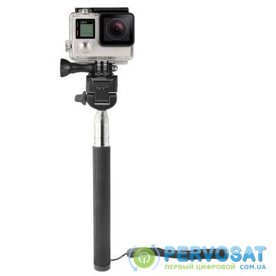 Крепление для экшн-камер AirOn 3в1: монопод, крепления-адаптери для екшн-камеры и телефона (AC161)