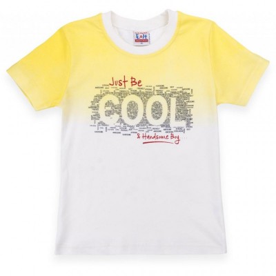 Набір дитячого одягу Breeze футболка "COOL" з шортами (8867-104B-yellow)