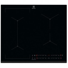 Варильна поверхня Electrolux індукційна, 60см, розширена зона, датчик кипіння, Hob2Hood, чорний