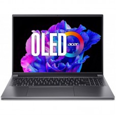 Ноутбук Acer Swift X SFX16-61G 16" 3.2K OLED, AMD R7-7840HS, 16GB, F1TB, NVD3050-6, Win11, сірий Ноутбук Acer Swift X SFX16-61G 16" 3.2K OLED, AMD R7-7840HS, 16GB, F1TB, NVD3050-6, Win11, сірий