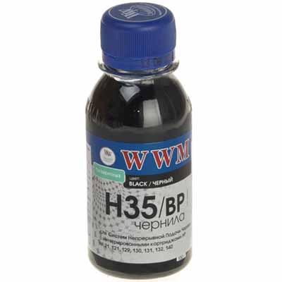 Чорнило WWM HP № 21/121/129/130/132/140 BlackPg (H35/BP-2)