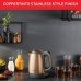 Електрочайник Tefal Coppertinto 1.7л, Strix, нержавіюча сталь, бронзовий