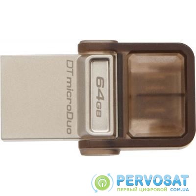 USB флеш накопитель Kingston 64GB DT MicroDuo USB 2.0 (DTDUO/64GB)