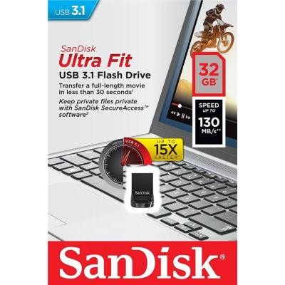 USB флеш накопитель SANDISK 32GB Ultra Fit USB 3.1 (SDCZ430-032G-G46)