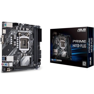 Материнcька плата ASUS PRIME_H410I-PLUS s1200 H410 2xDDR4 M.2 HDMI-VGA mITX