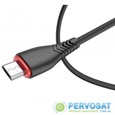 Дата кабель USB 2.0 AM to Micro 5P Start Pixus (4897058531374)