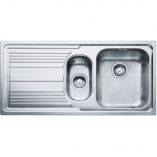 Мийка кухонна Franke Logica, нерж.сталь, прямокутник, з крилом, 1000х500х180мм, чаша - 1,5, врізна, line LLL 651, нерж декор Мийка кухонна Franke Logica, нерж.сталь, прямокутник, з крилом, 1000х500х180мм, чаша - 1,5, врізна, line LLL 651, нерж декор