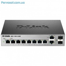 Комутатор мережевий D-Link DGS-1100-10/ME Комутатор мережевий D-Link DGS-1100-10/ME