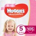 Подгузник Huggies Ultra Comfort 5 Box для девочек (12-22 кг) 105 шт (5029053546919)