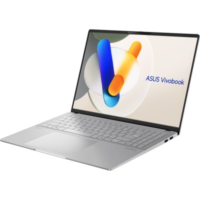 Ноутбук ASUS Vivobook S 16 M5606UA-MX025 16&quot; 3.2K OLED, AMD R9-8945HS, 32GB, F1TB, UMA, NoOS, Сріблястий