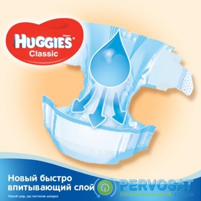 Подгузник Huggies Classic 3 Giga 96 шт (5029053547282)