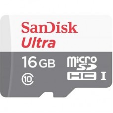 Карта пам'яті SANDISK 16GB Miсro-SDHC Class 10 UHS-I Ultra (SDSQUNS-016G-GN3MN) Карта пам'яті SANDISK 16GB Miсro-SDHC Class 10 UHS-I Ultra (SDSQUNS-016G-GN3MN)