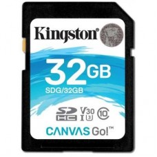 Карта пам'яті Kingston 32GB SDHC class 10 UHS-I U3 Canvas Go (SDG/32GB) Карта пам'яті Kingston 32GB SDHC class 10 UHS-I U3 Canvas Go (SDG/32GB)