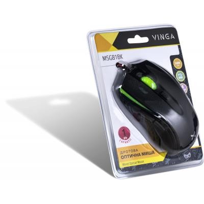 Мышка Vinga MSG-81 black