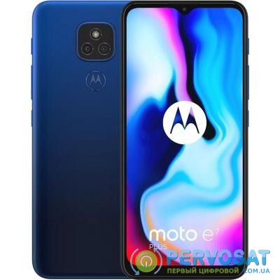 Мобильный телефон Motorola E7 Plus 4/64 GB Misty Blue (PAKX0008RS)