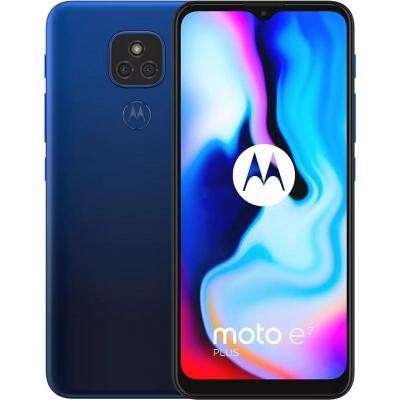 Мобильный телефон Motorola E7 Plus 4/64 GB Misty Blue (PAKX0008RS)