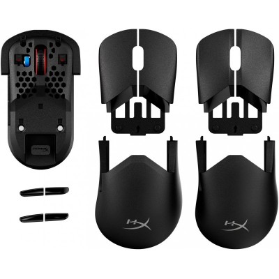Миша HyperX Pulsefire SAGA PRO, RGB, USB-A/WL/BT, чорний