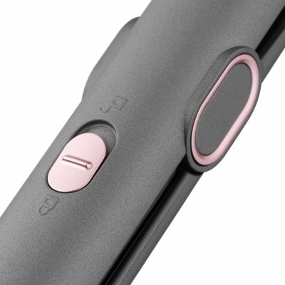 Плойка для завивки волосся Ardesto Pink Touch, 55Вт, 100-200C, кераміка, сірий+рожевий