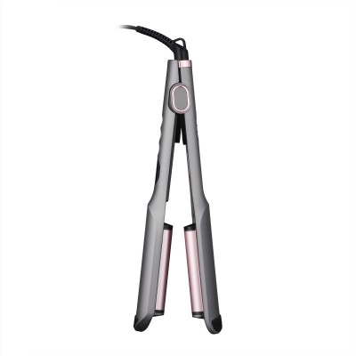 Плойка для завивки волосся Ardesto Pink Touch, 55Вт, 100-200C, кераміка, сірий+рожевий