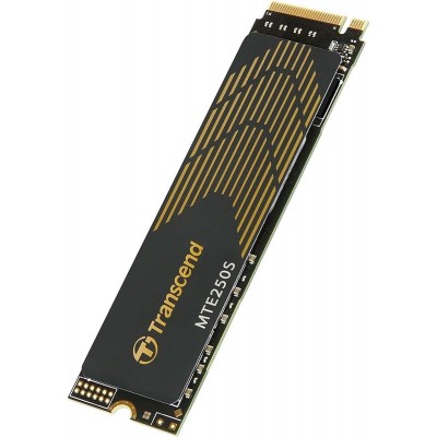 Накопичувач SSD Transcend M.2 4TB PCIe 4.0 MTE250S + розсіювач тепла