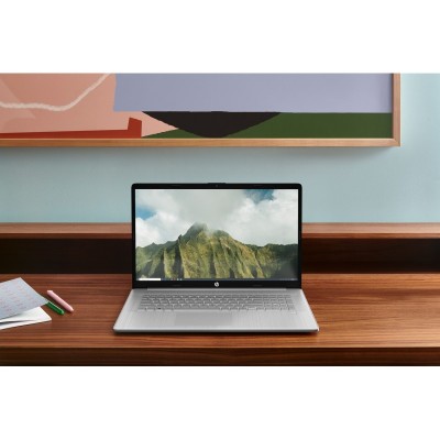 Ноутбук HP 17-cn3006ua 17.3" FHD IPS AG, Intel i5-1335U, 8GB, F256GB, UMA, DOS, сріблястий