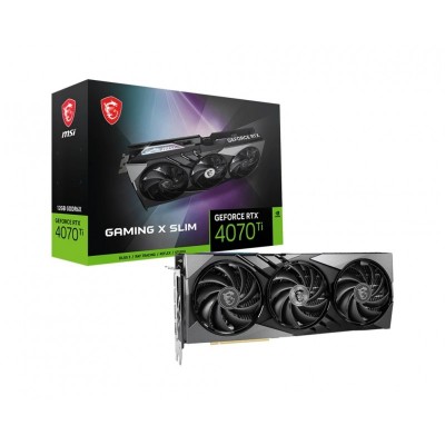 Відеокарта MSI GeForce RTX 4070 Ti 12GB GDDR6X GAMING X SLIM