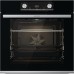 Духова шафа Gorenje електрична, 77л, A+, дисплей, ф-я без додавання жиру, чорний