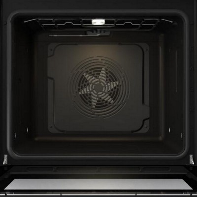 Духова шафа Gorenje електрична, 77л, A+, дисплей, ф-я без додавання жиру, чорний