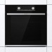 Духова шафа Gorenje електрична, 77л, A+, дисплей, ф-я без додавання жиру, чорний