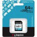 Карта пам'яті Kingston SD   64GB C10 UHS-I U3 V30 R200MB/s