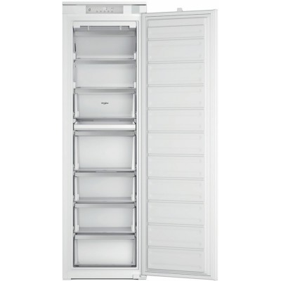 Морозильна камера Whirlpool вбудована, 177x54х54.5, 209л, А++, NF, інв., білий